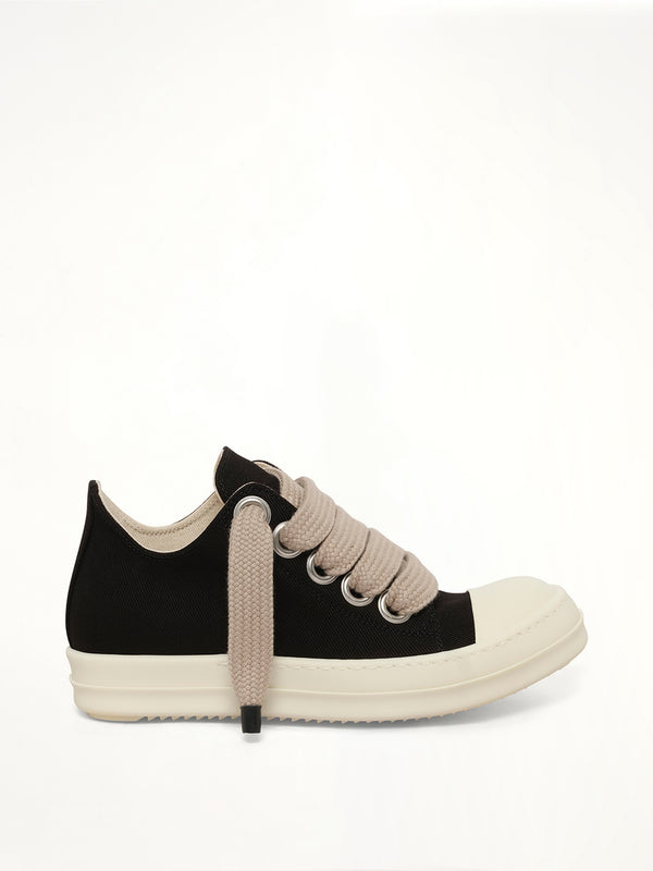 Jumbolace Low Sneaker in Black