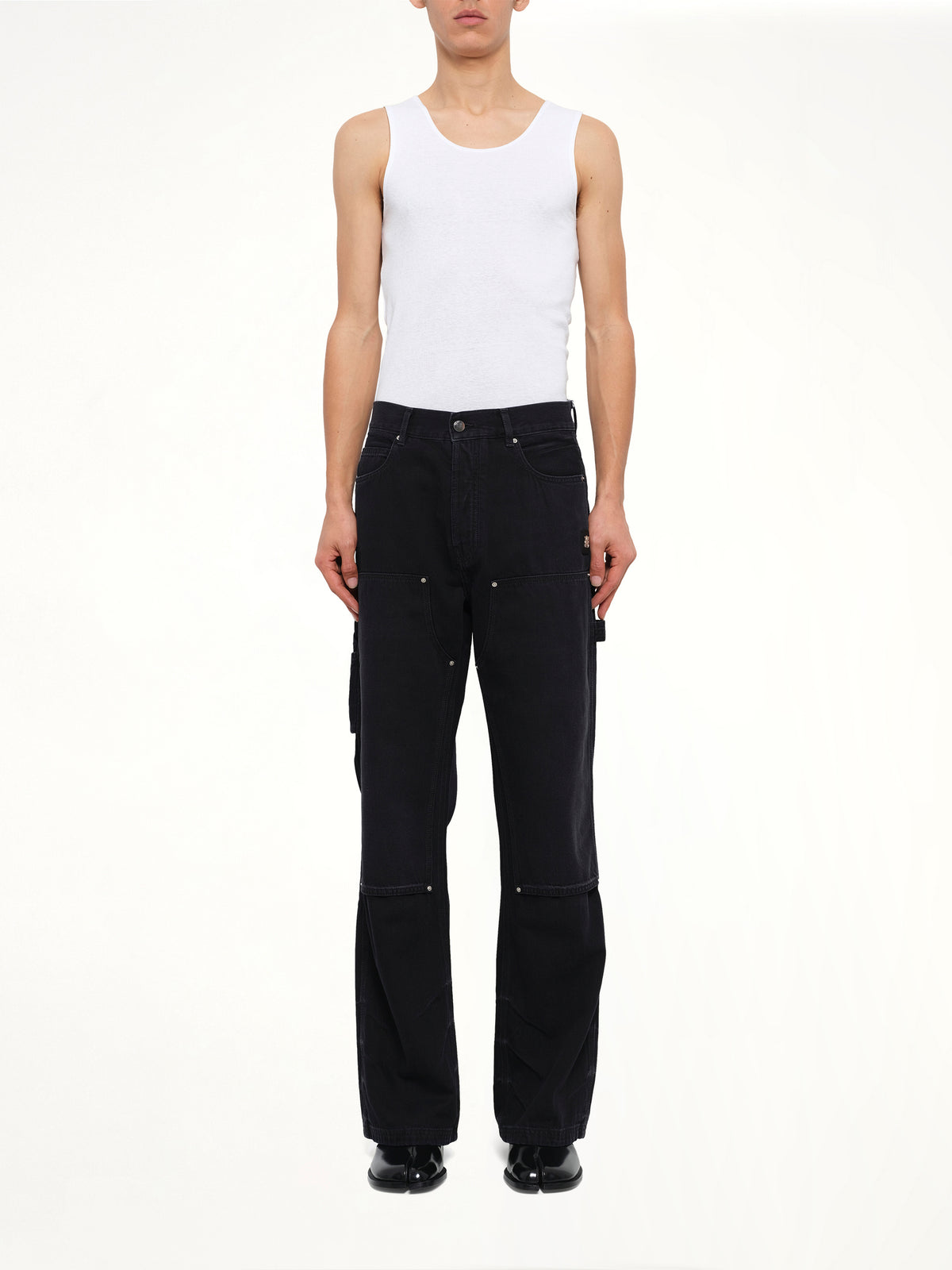 Lightweight Carpenter Jean in Vintage Black