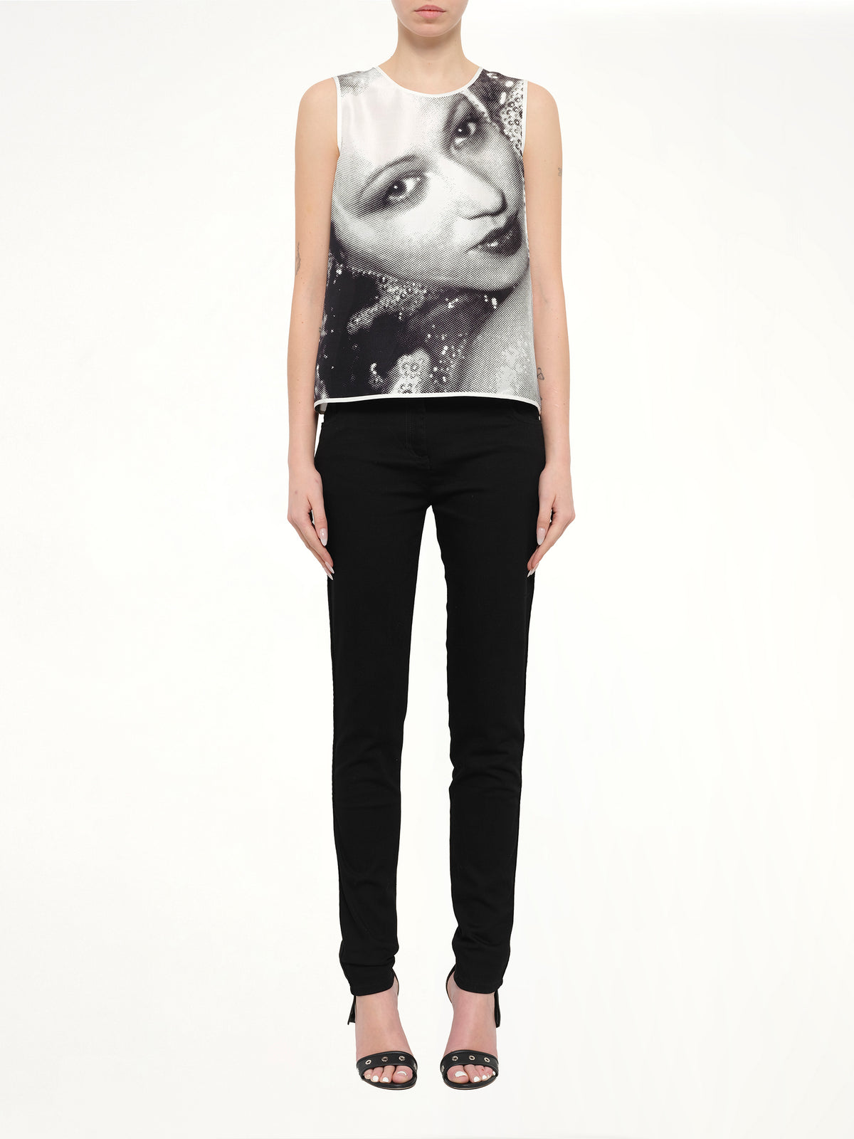 Kenzo Sleeveless Top in White