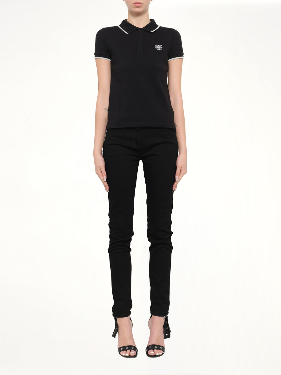 Tiger Polo in Black