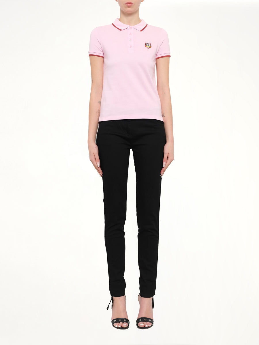 Tiger Polo in Pink