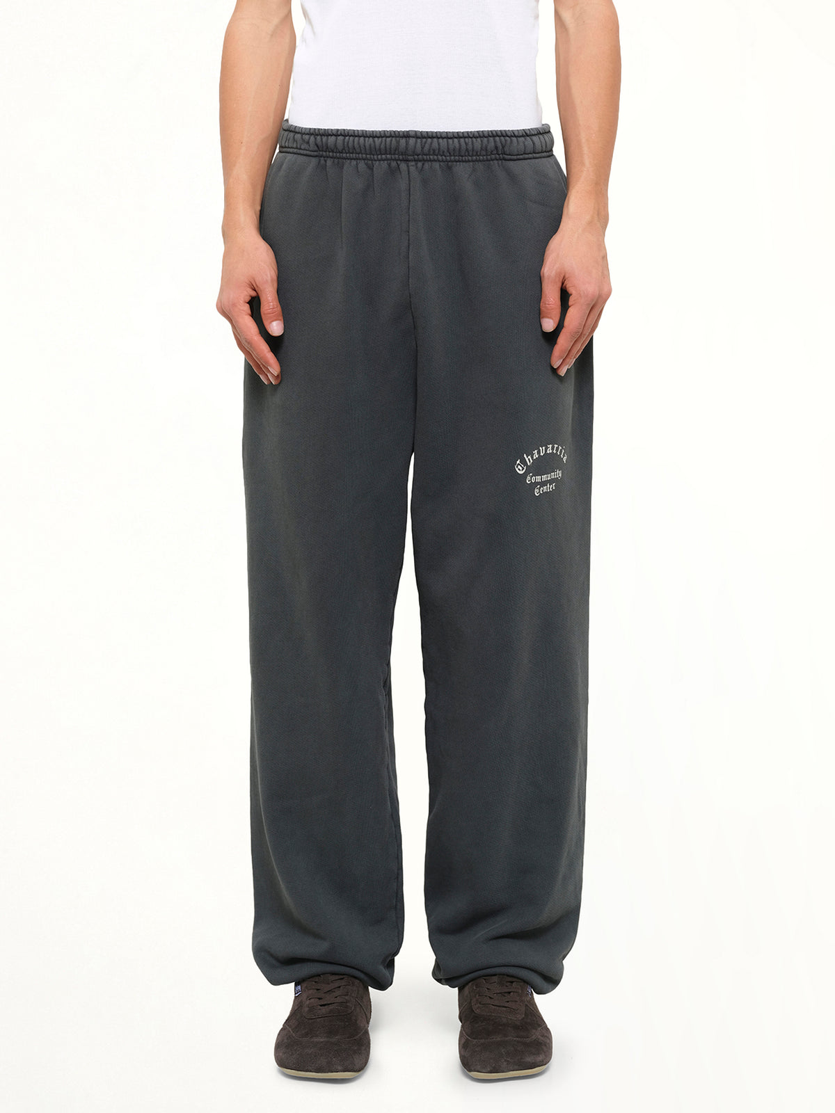 Chavarria Community Center Buffalo Sweatpant in Pirate Black