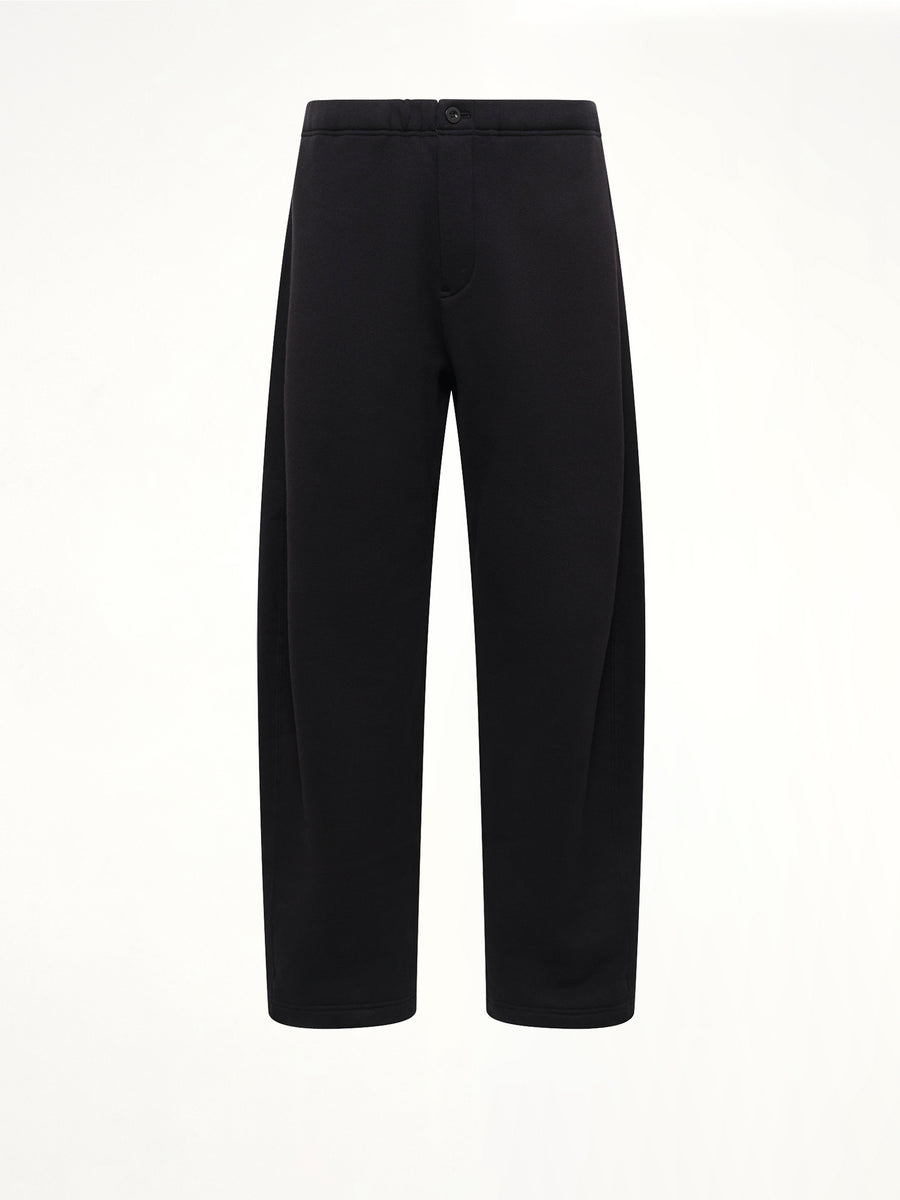 Cotton Jersey Pants in Black