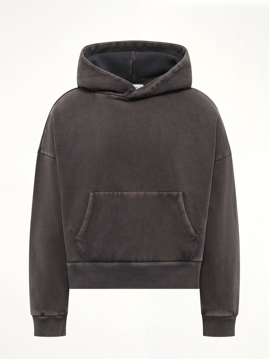 Heavy Hood in Washed Black