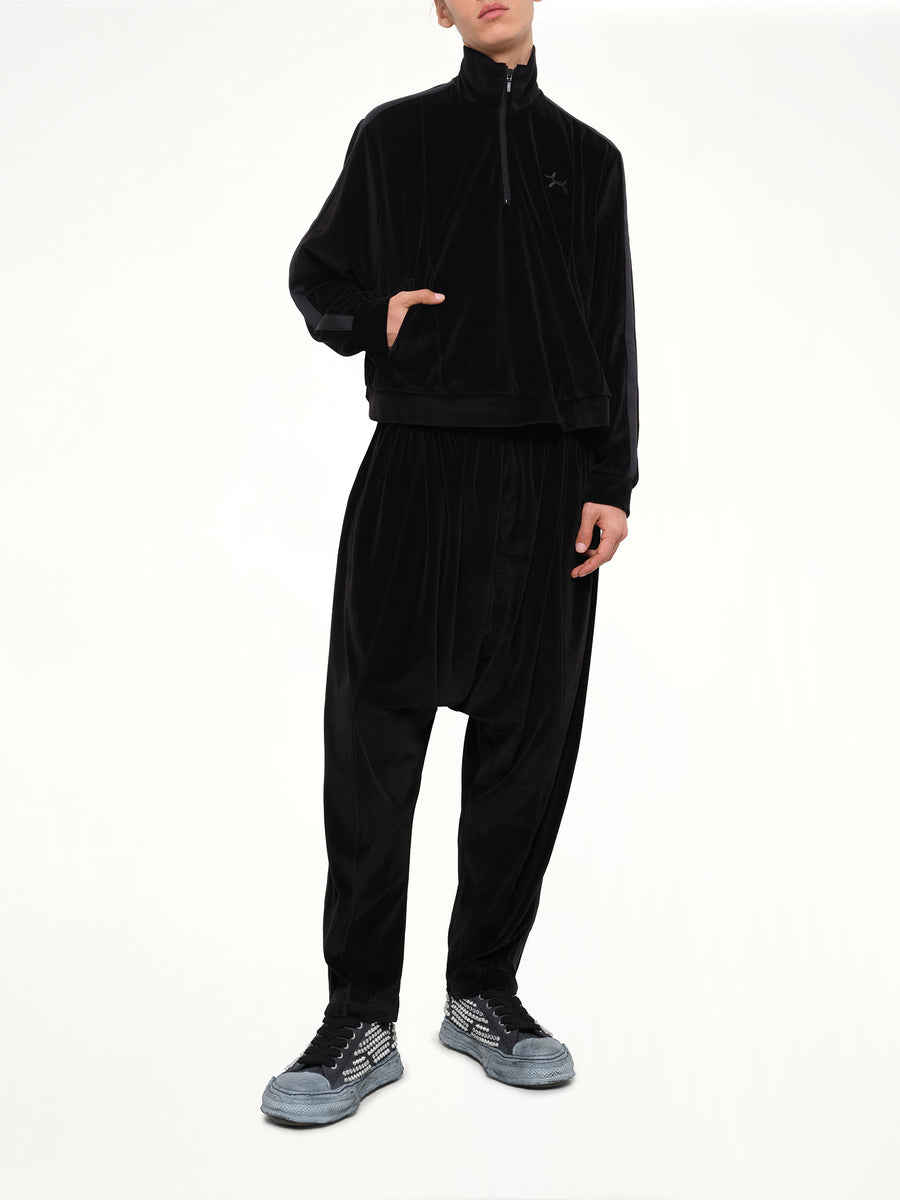 Bubblegum Inflated Track Jacket in Black