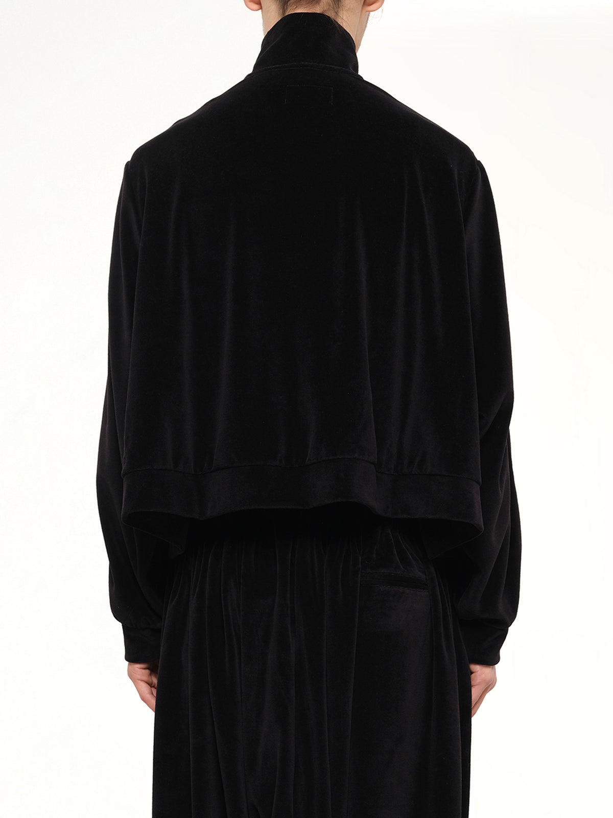 Bubblegum Inflated Track Jacket in Black