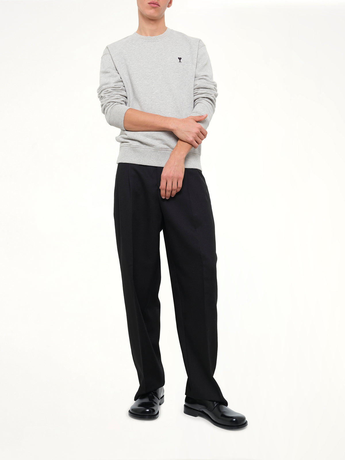 Ami De Coeur Sweatshirt in Grey