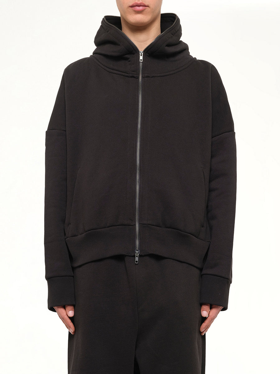 Eternal Zip Hoodie in Black