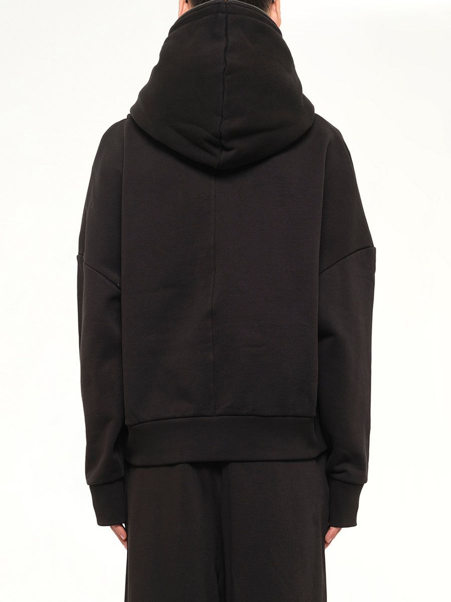 Eternal Zip Hoodie in Black