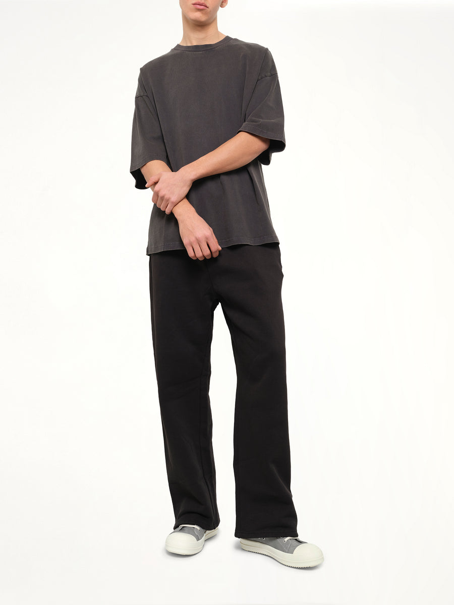 Heavy Boxy T-Shirt in Washed Black