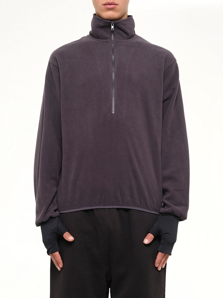 Shell Fleece in Black