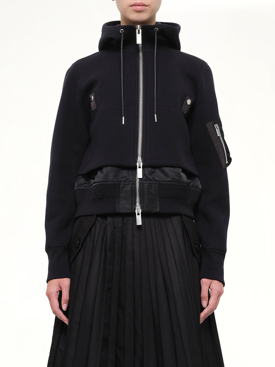 Sponge Sweat Hoodie in Black