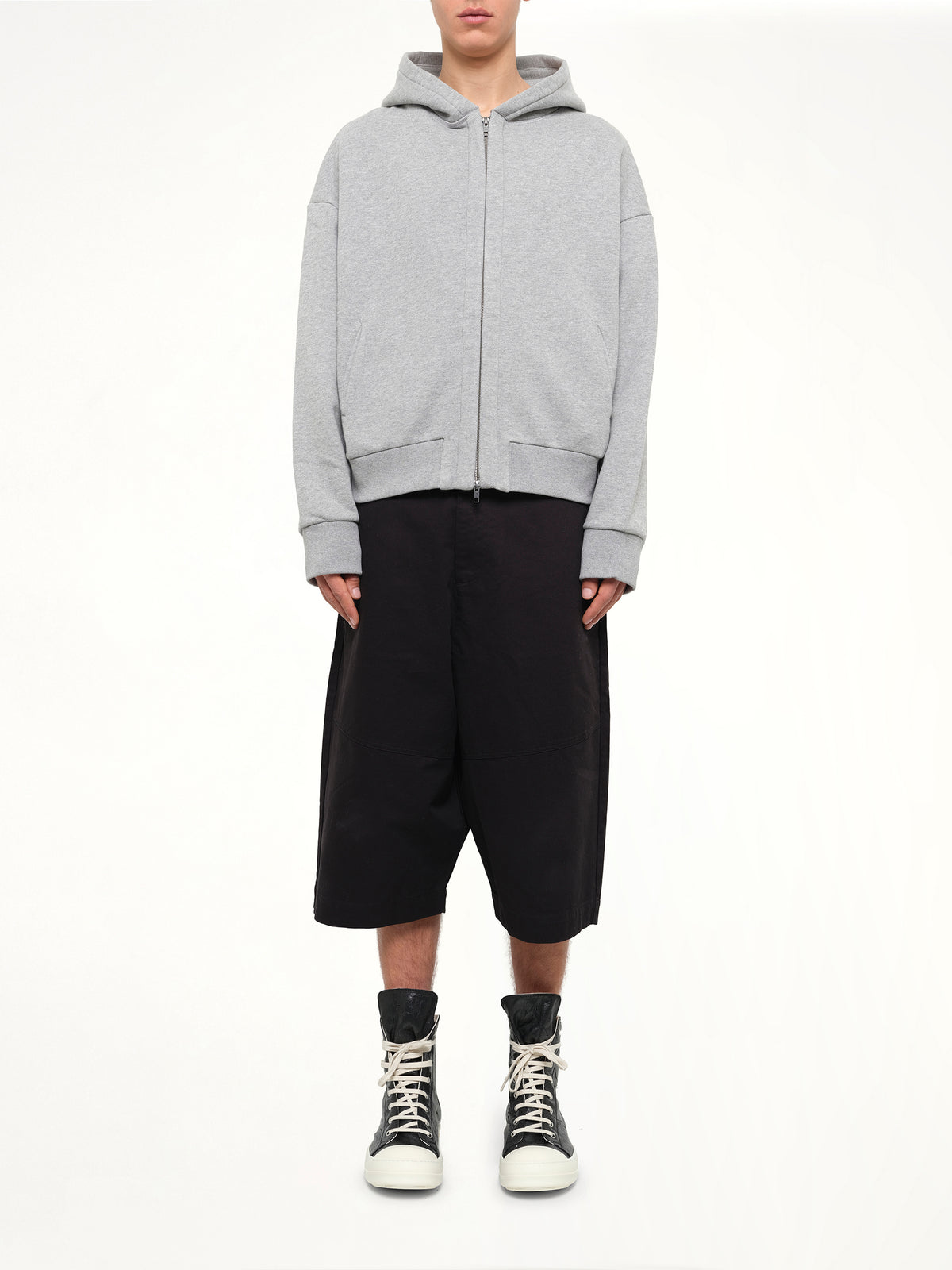 Thermal Hood in Grey Marle