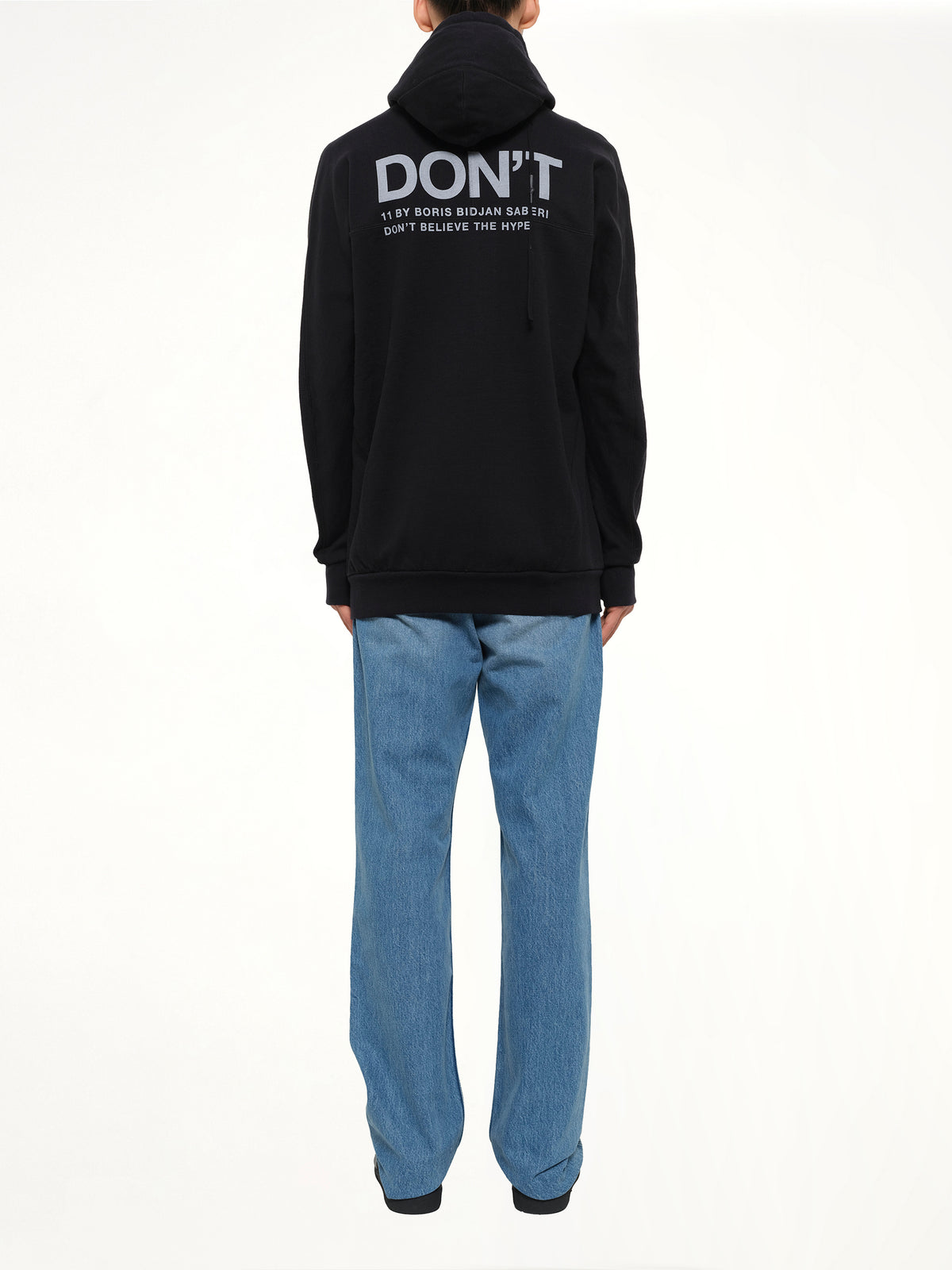 11 By BBS Logo Do Not Hoodie in Black