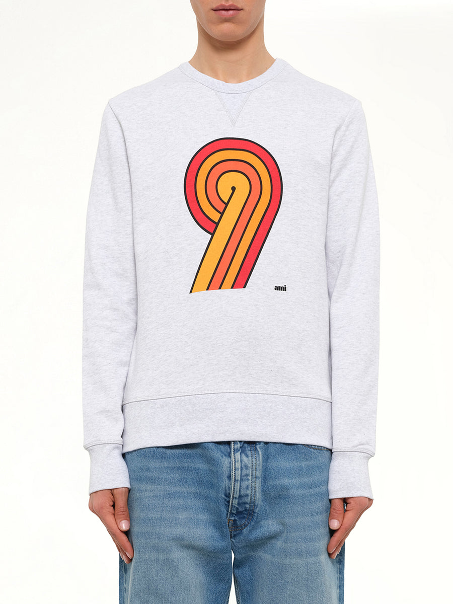 Crew Sweatshirt in Grey