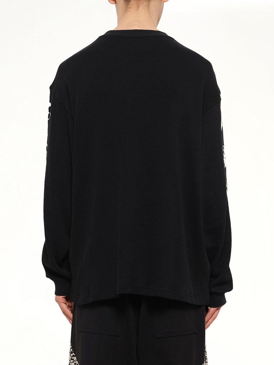 Endless Long Sleeve T-Shirt in Black