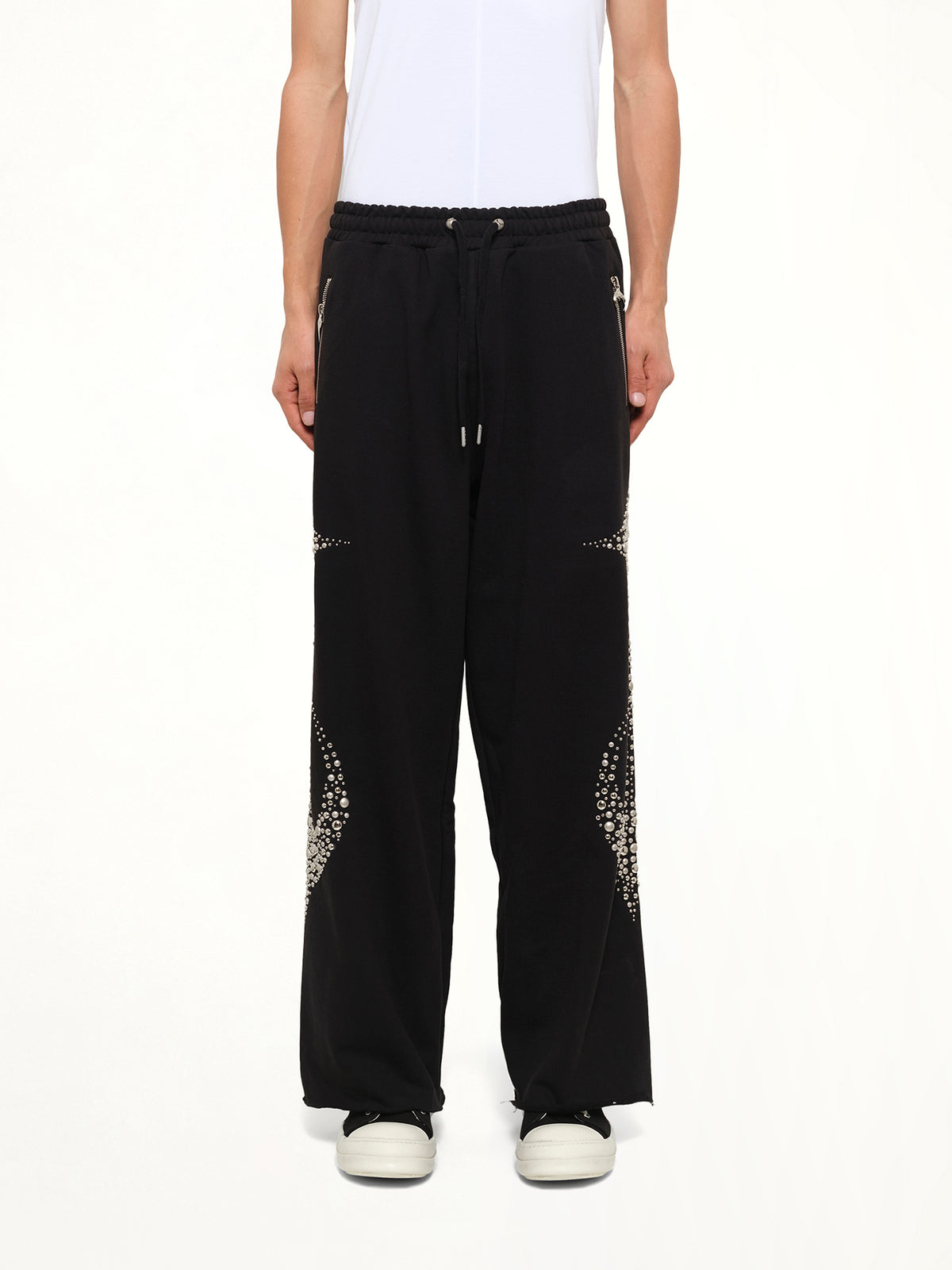 Iron Steel Focus Sweatpants in Black
