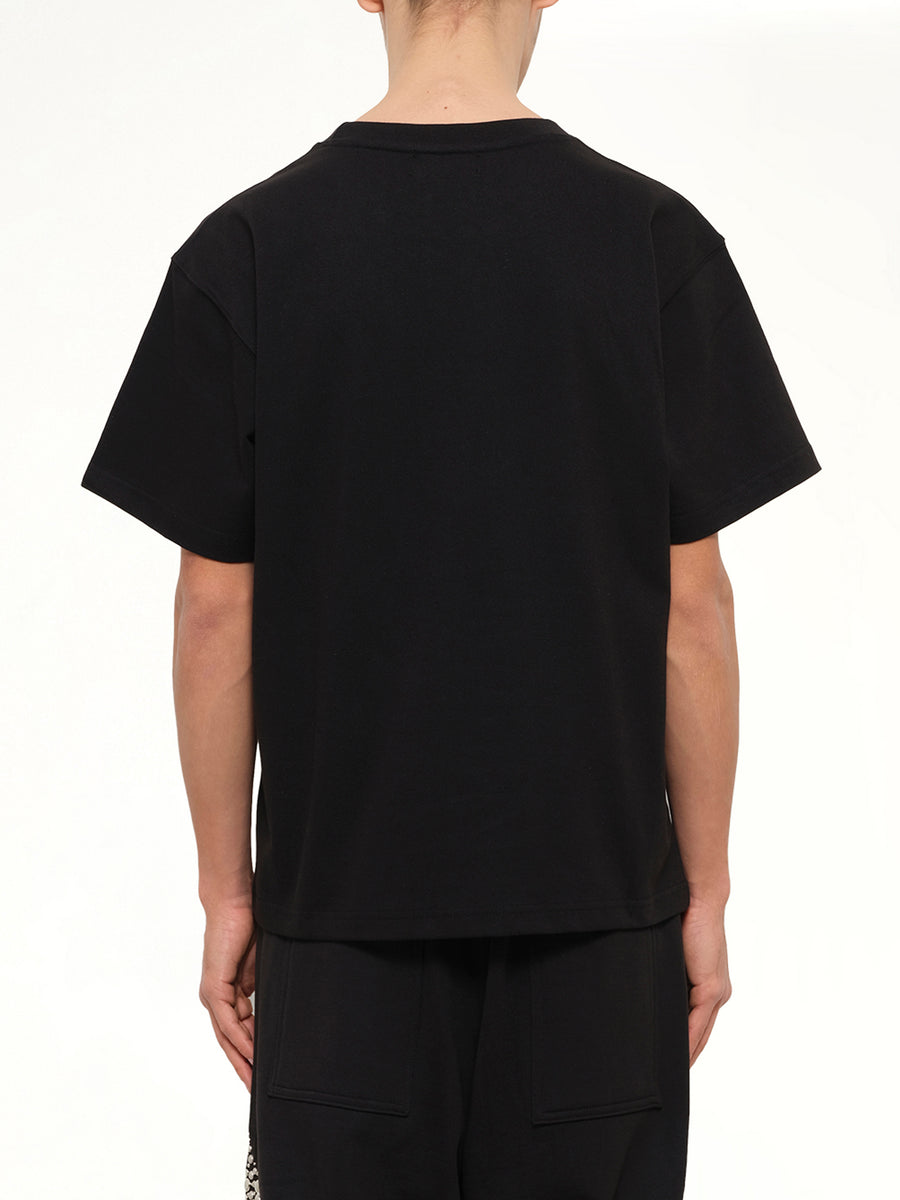 TC Bone Cross T-Shirt in Black