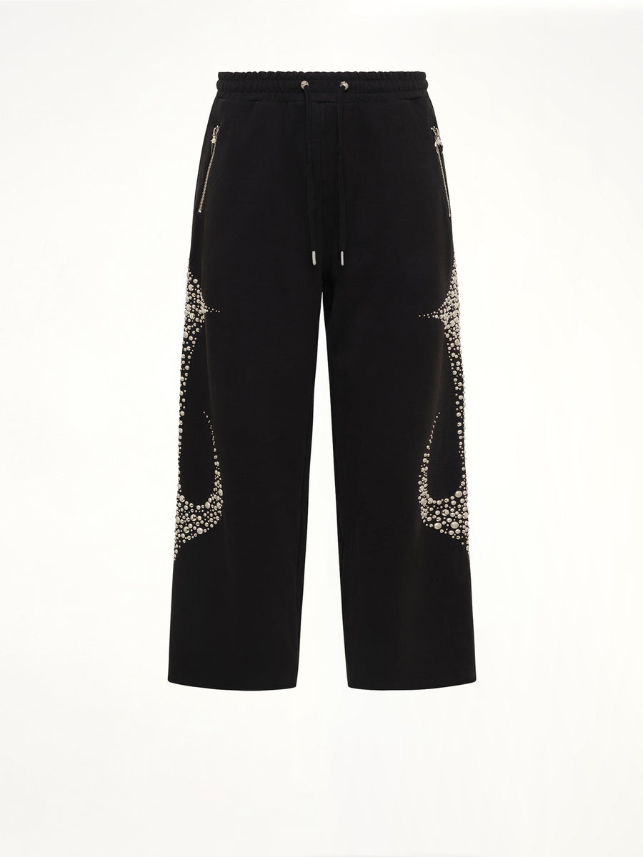 Iron Steel Focus Sweatpants in Black