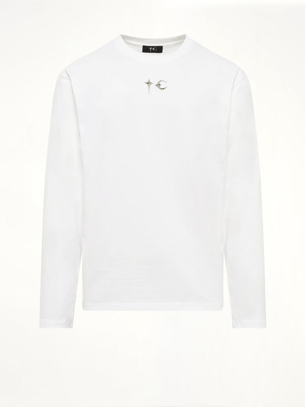 TC Basic Long Sleeve T-Shirt in White