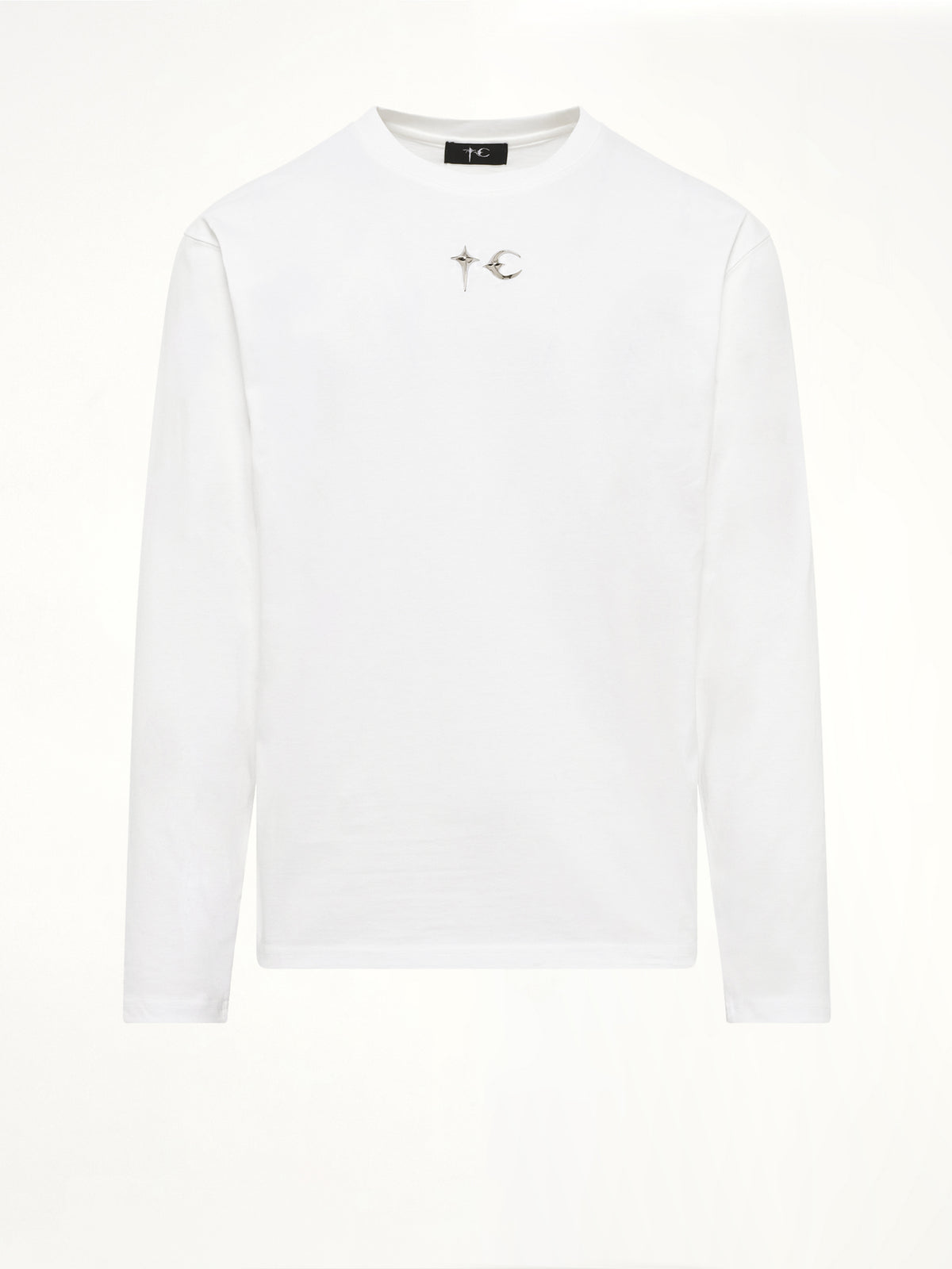 TC Basic Long Sleeve T-Shirt in White