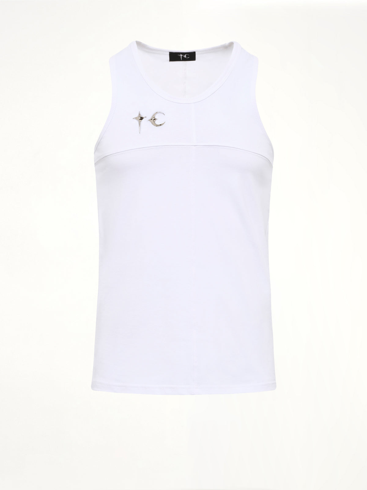 TC Tank Top in White