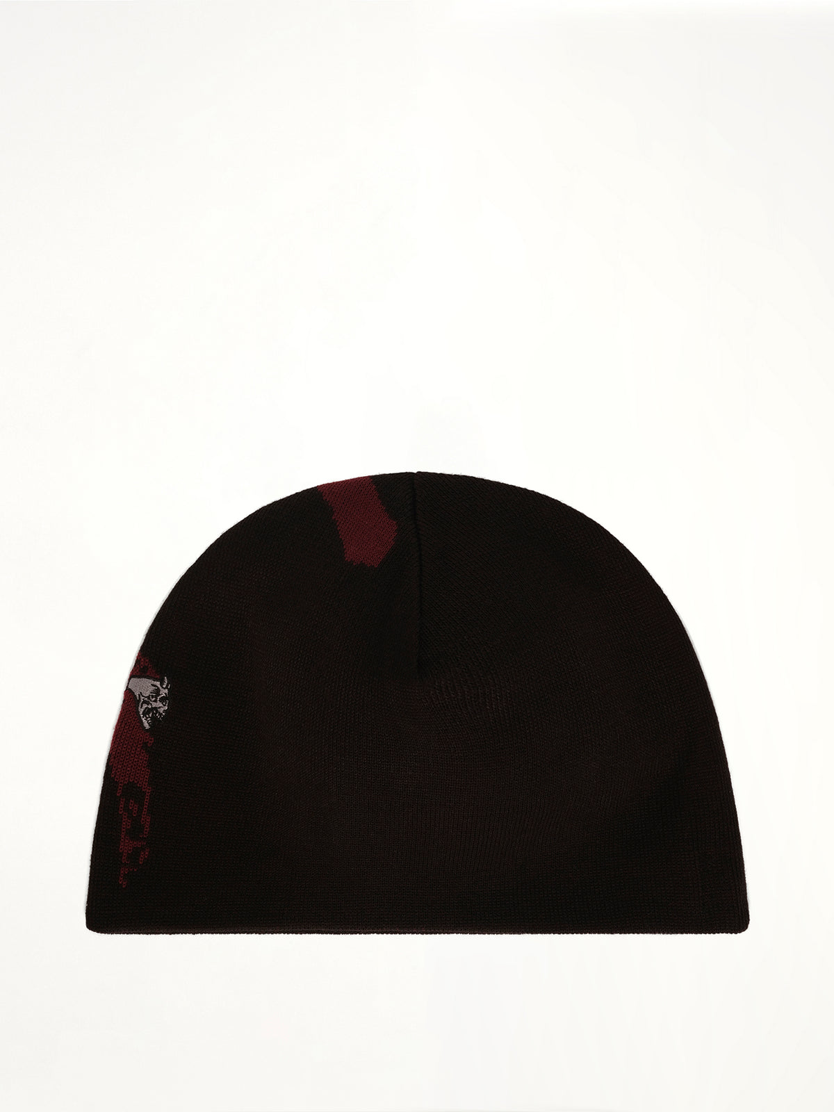 TC Bone Cross Beanie in Black