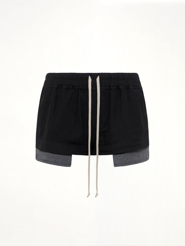 Flannel FOG Boxers in Black