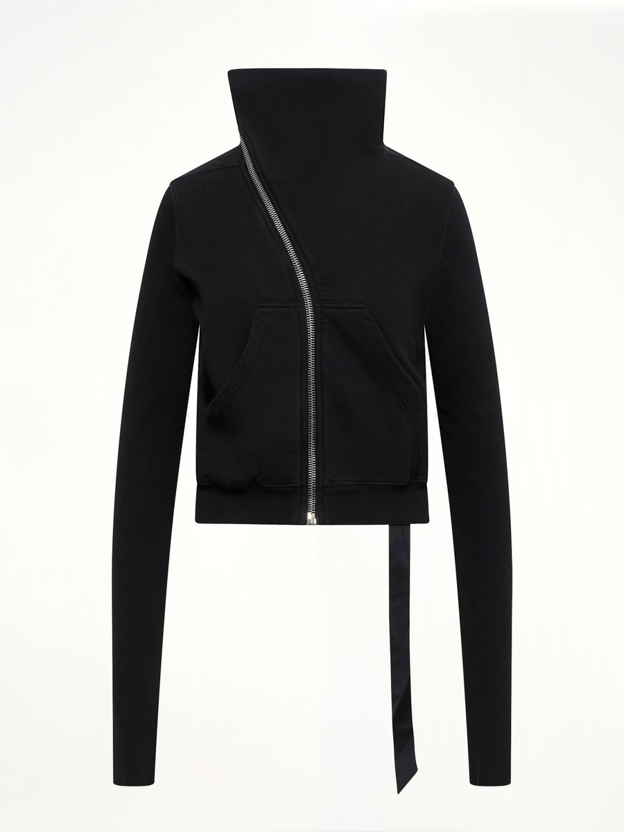 Furka Jersey Mountain Sweatshirt in Black
