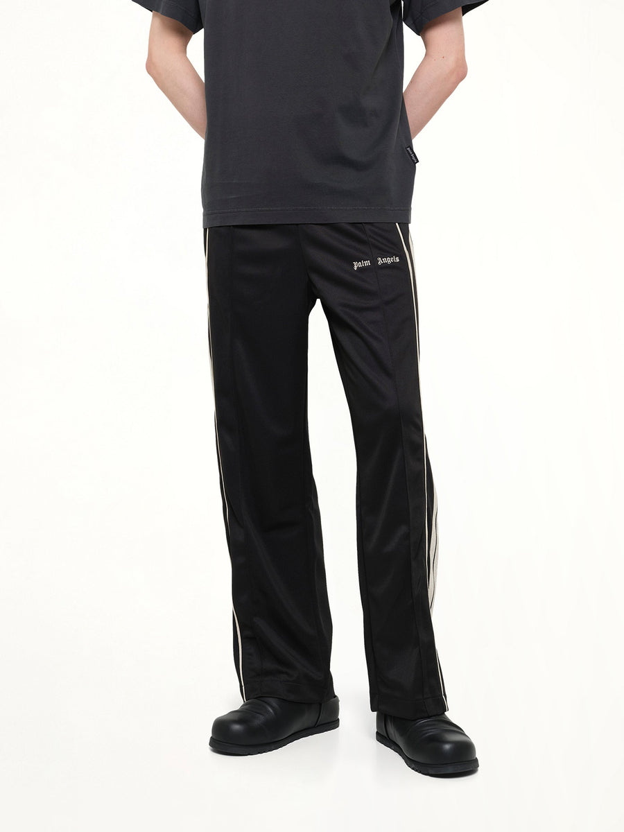 Classic Logo Vint Track Pants in Black/Off White