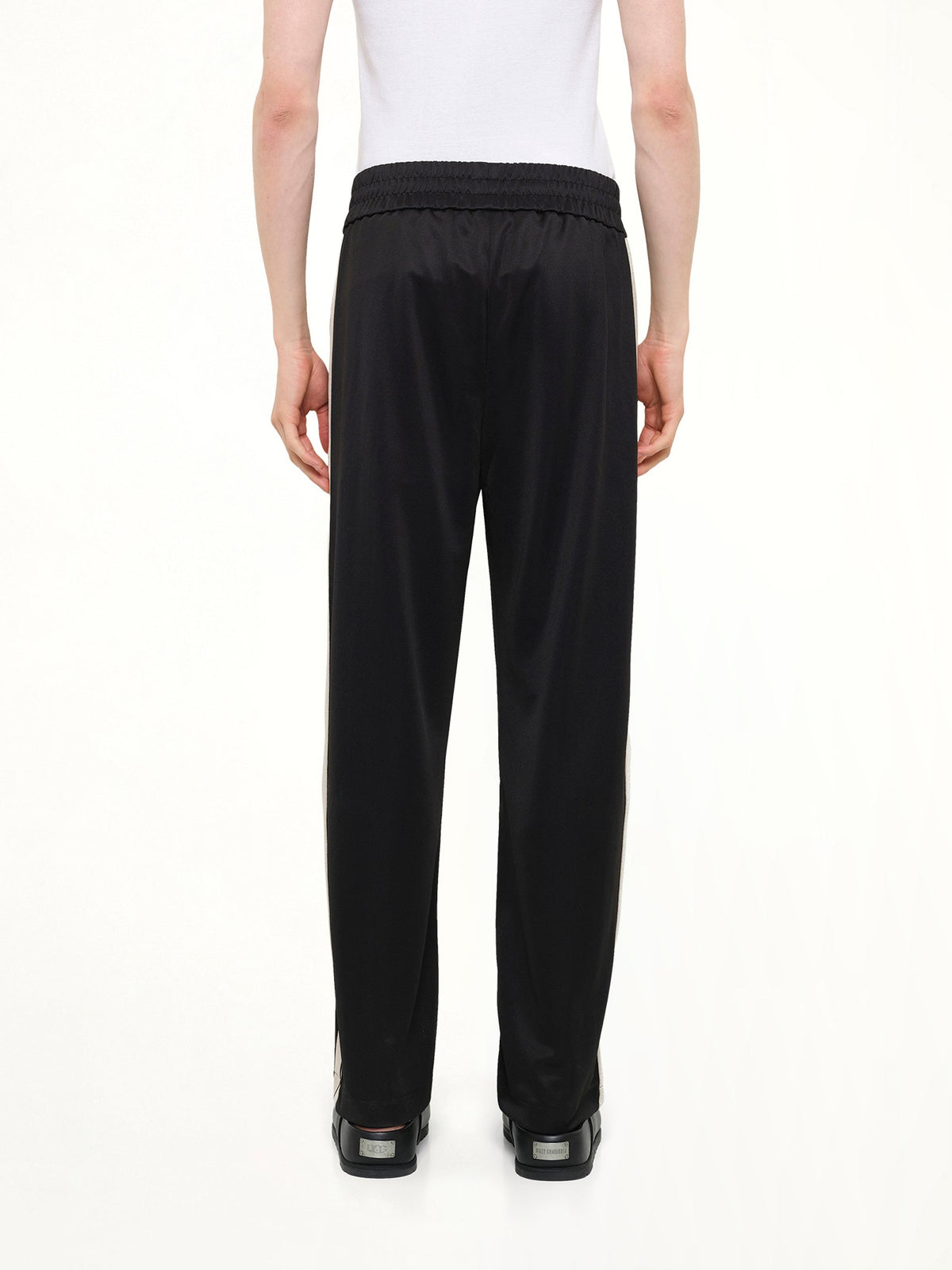 Classic Logo Vint Track Pants in Black/Off White