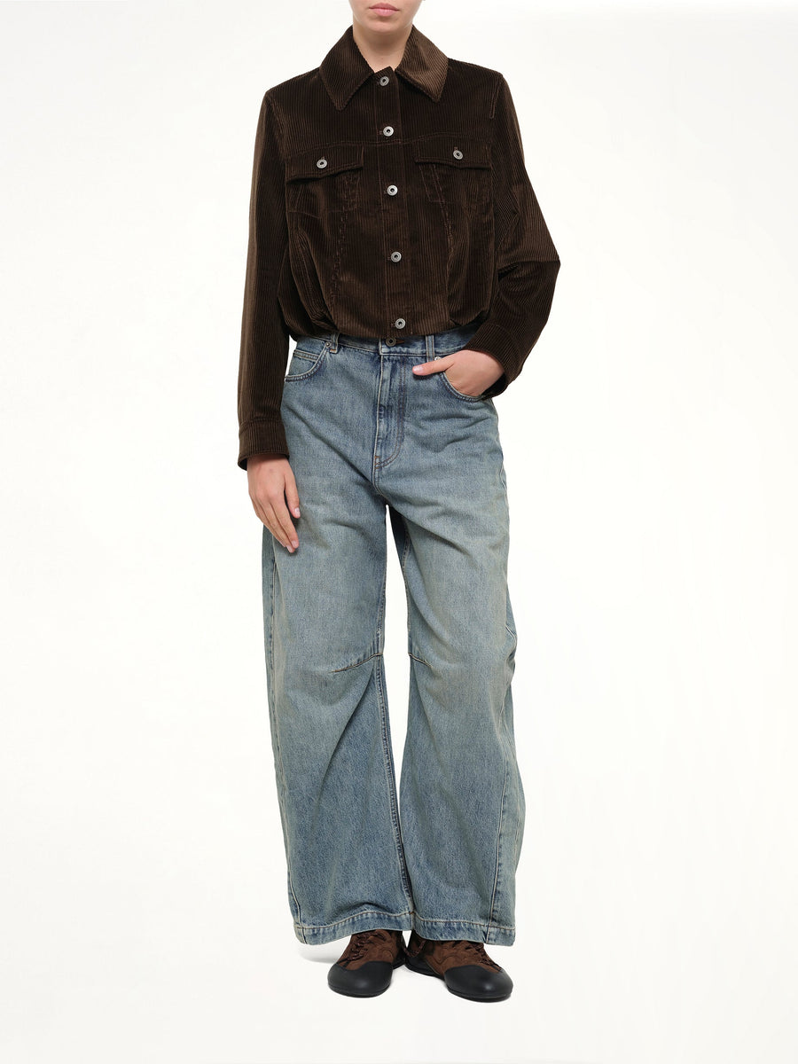Corduroy Jacket in Brown