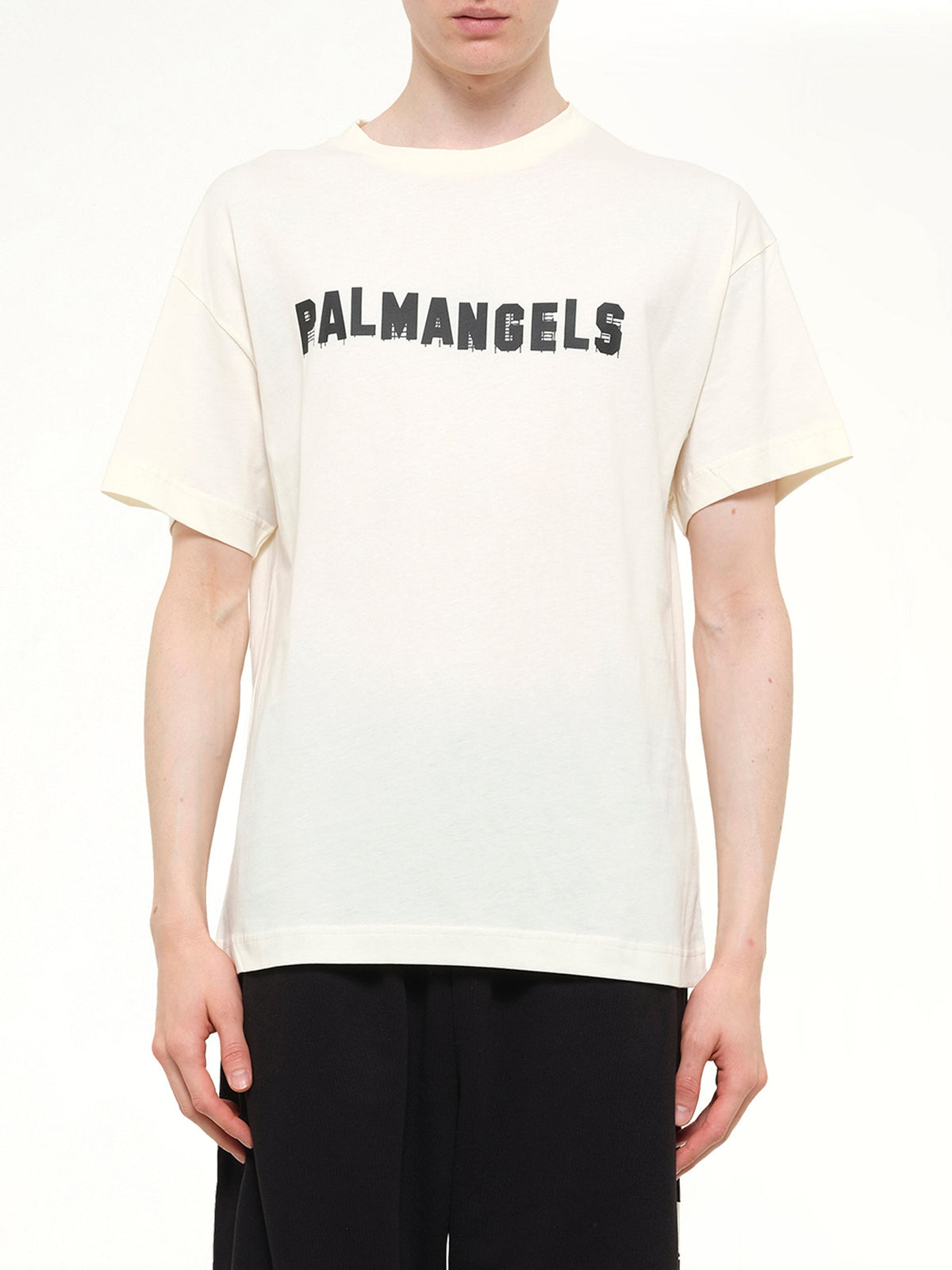 Palm Hills Regular T-Shirt in Off White/Black