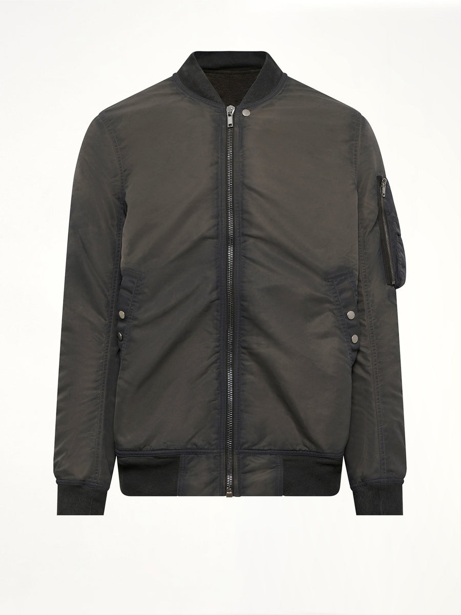 Nylon Classic Flight Jacket in Dark Dust