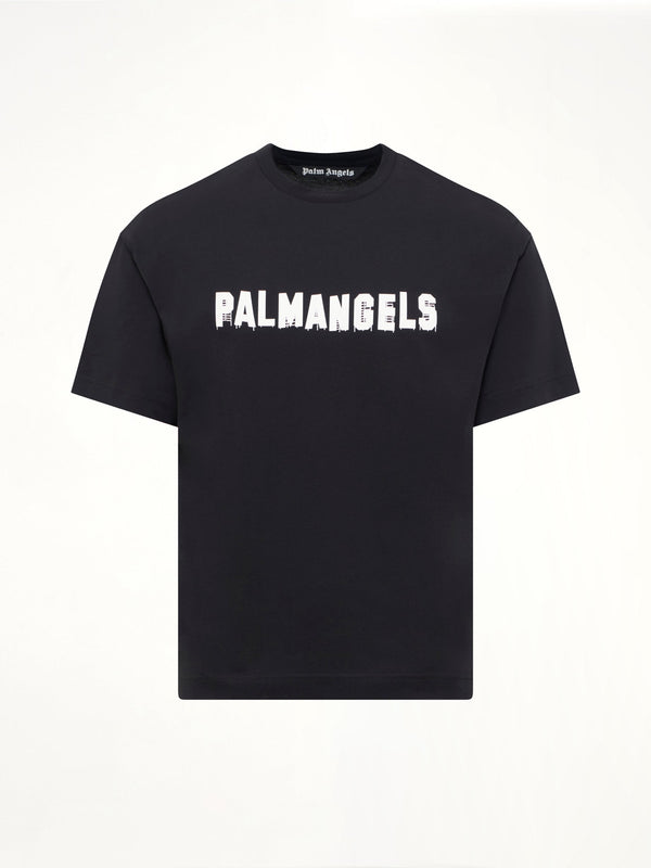 Palm Hills Regular T-Shirt in Black/Off White