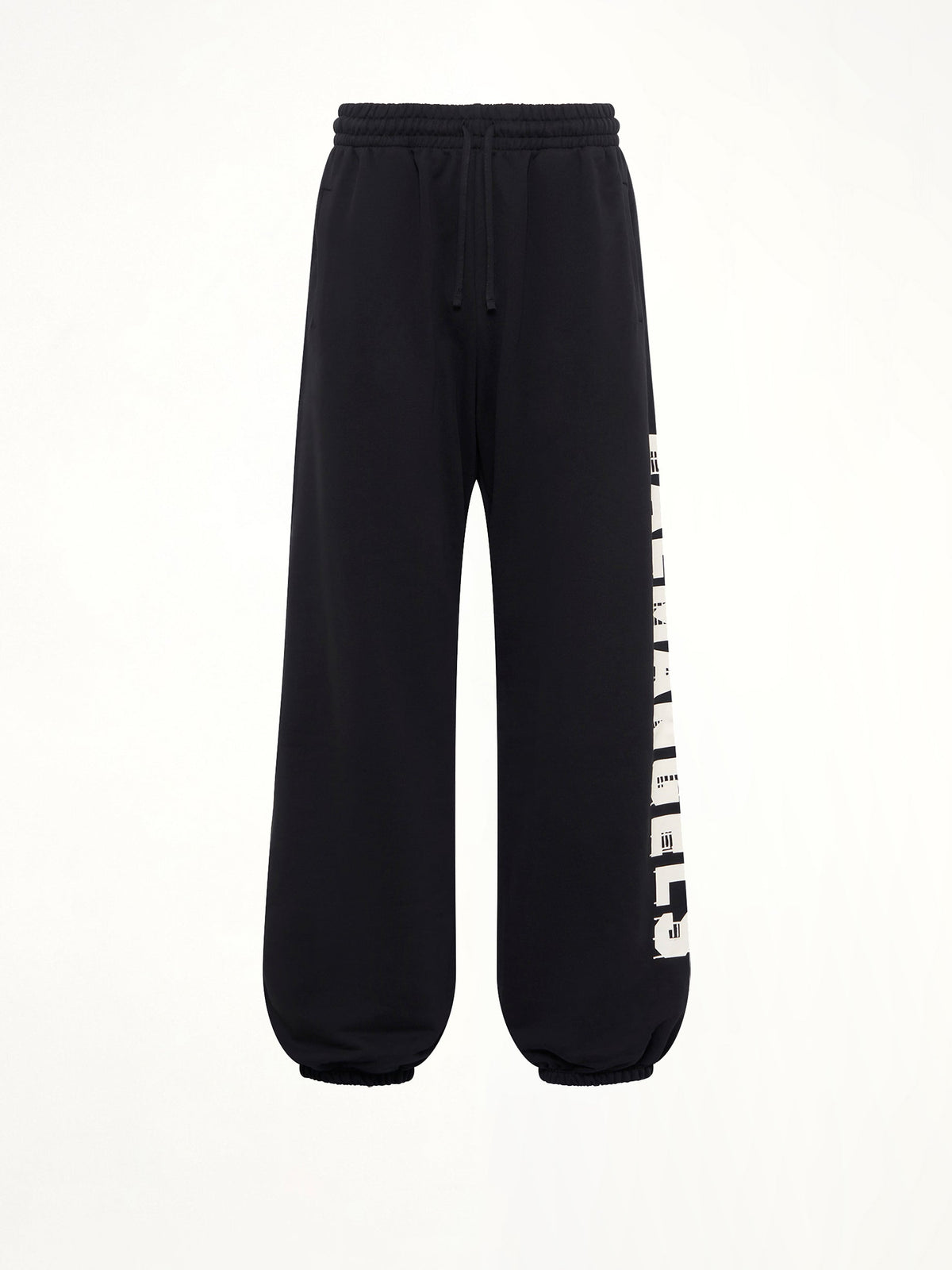 Palm Hills Sweatpants in Black/Off White
