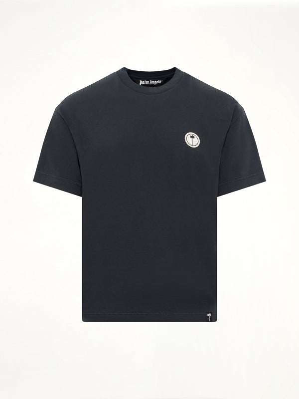 Palm Shadow Regular T-Shirt in Anthracite/Off White