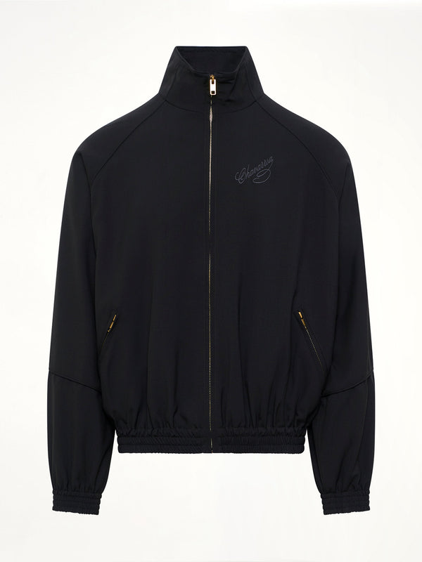 Ruff Rider Track Jacket in Black Beauty