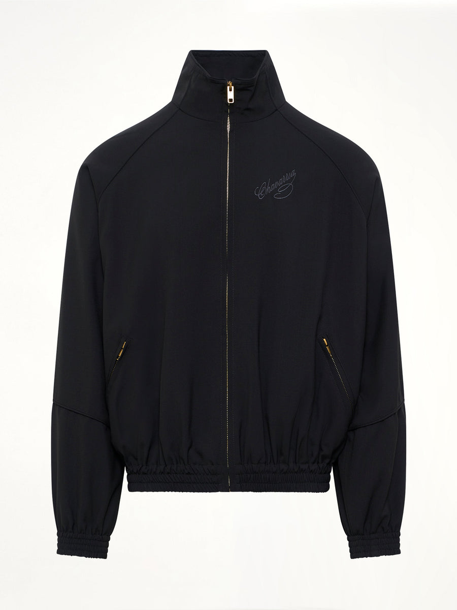 Ruff Rider Track Jacket in Black Beauty