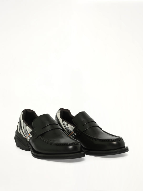 Loafer Launch in Black/White