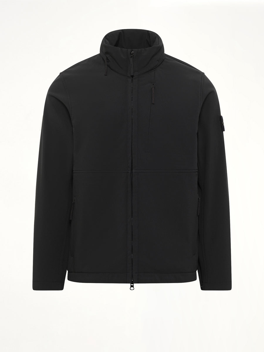 Q100005 Soft Shell Light Jacket in Black
