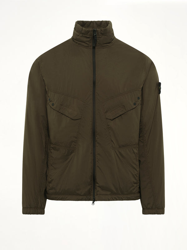 Q100021 Ultra Light Nylon Stretch Jacket in Coal Grey