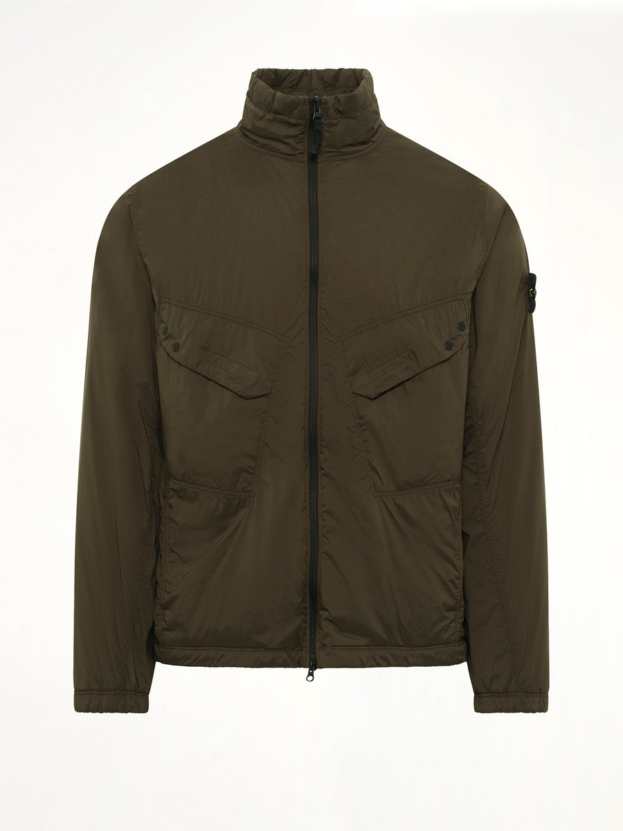 Q100021 Ultra Light Nylon Stretch Jacket in Coal Grey
