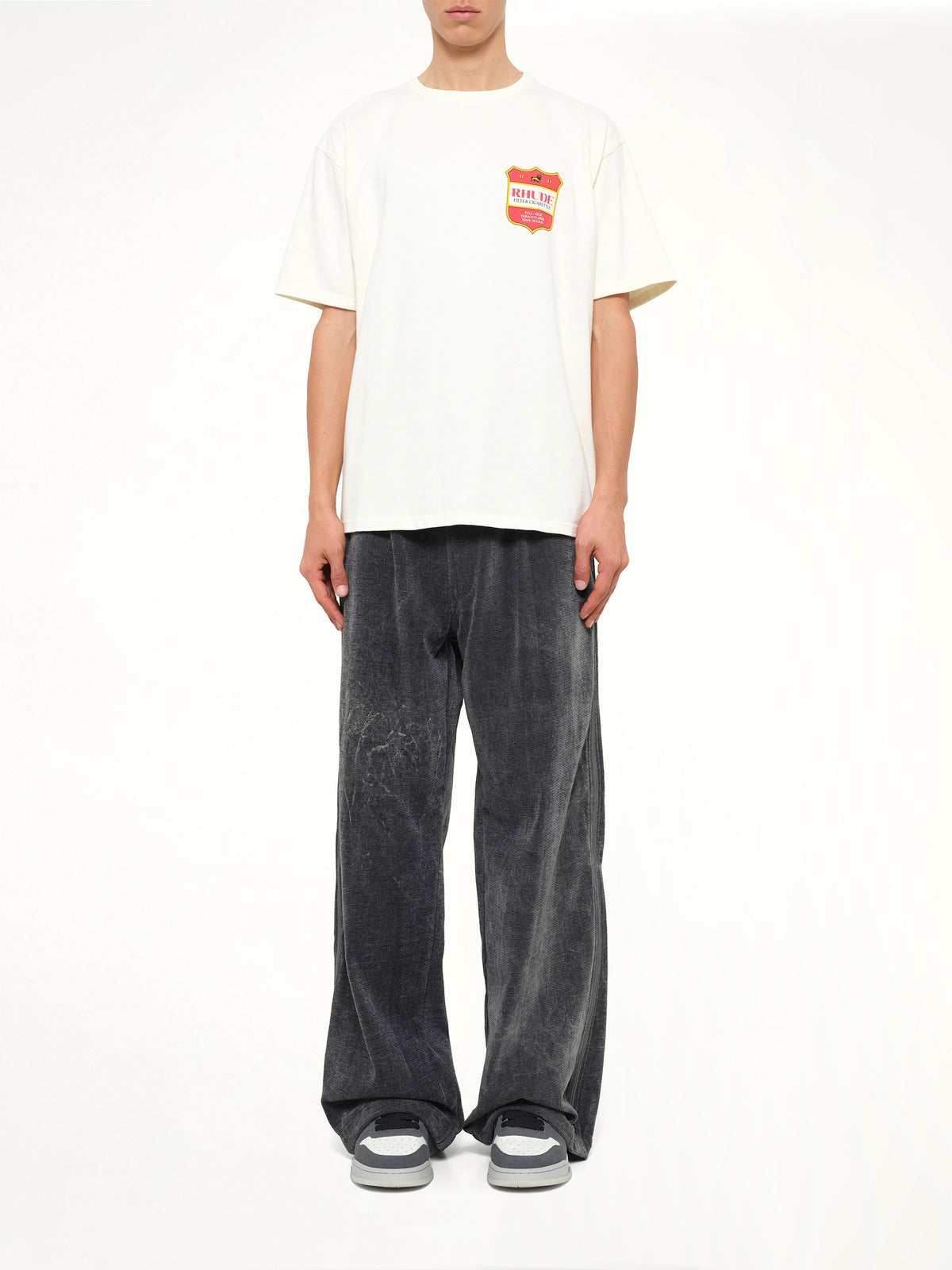 Filtaro Crest T-Shirt in Vintage White