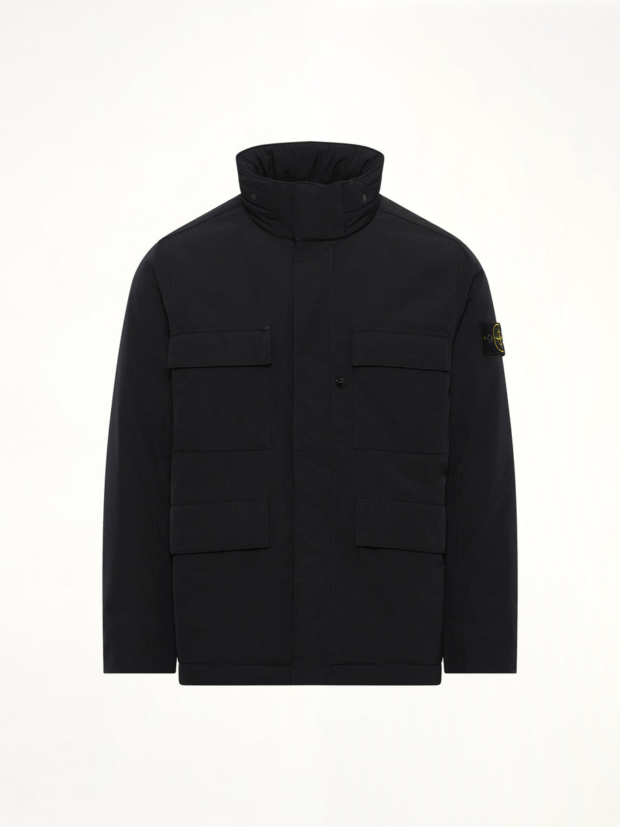410004 Micro Twill Field Jacket in Black