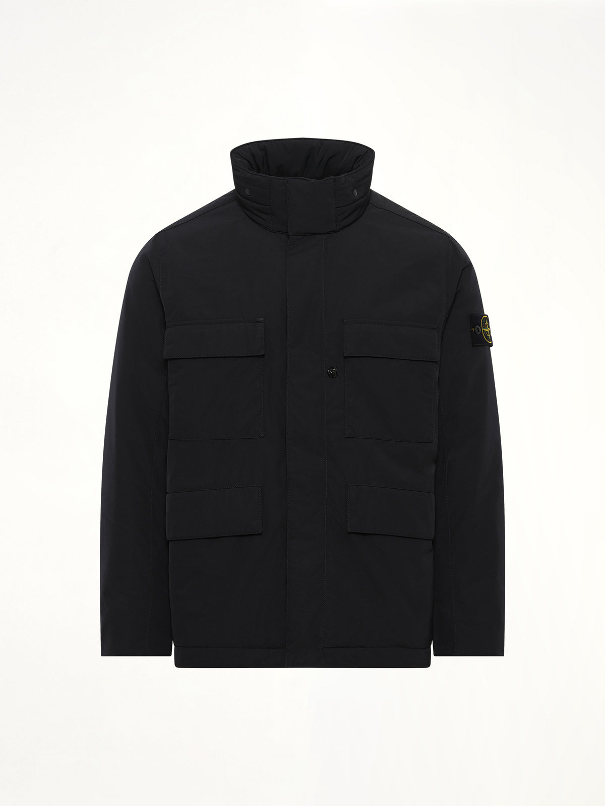 410004 Micro Twill Field Jacket in Black