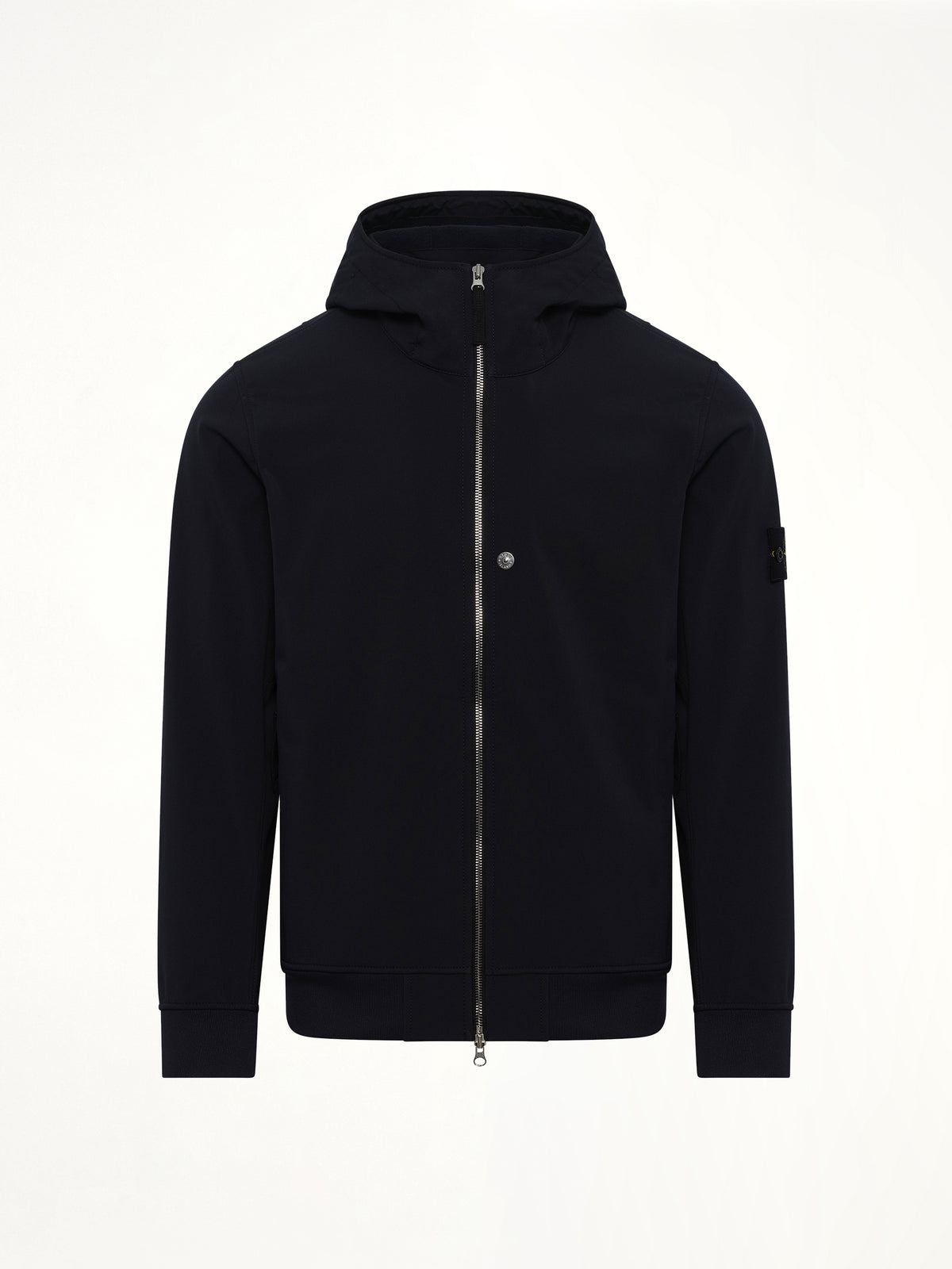 Q100004 Soft Shell Hooded Jacket in Navy