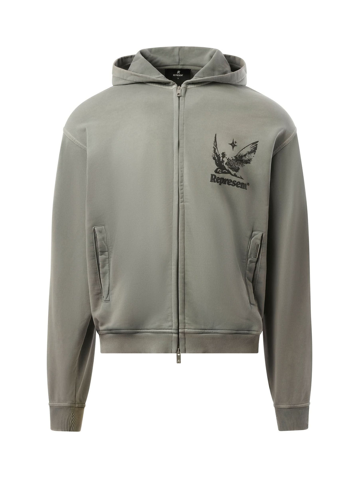Spirits of Summer Zip Hoodie in Mist