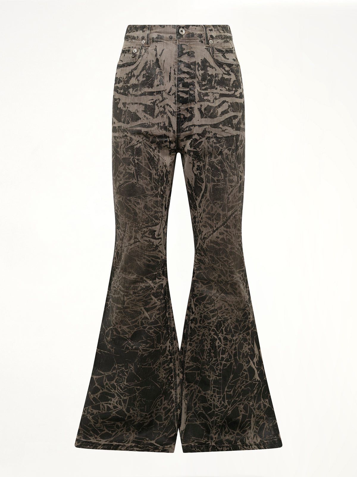 Bolan Bootcut Washed Foil in Black
