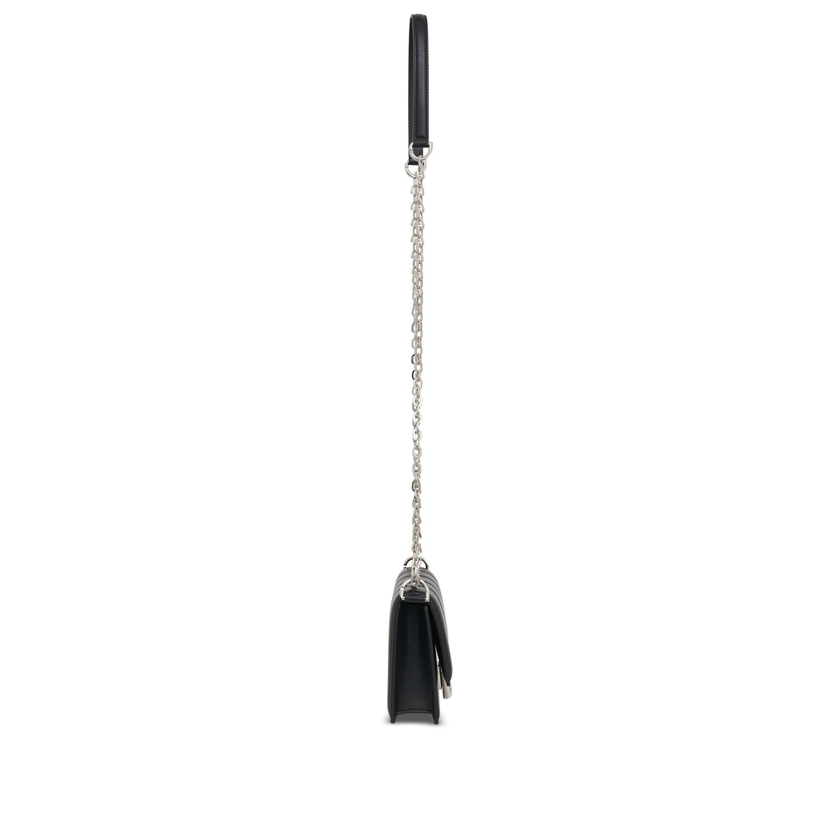 Small 4G Chain Bag in Padded Leather in Black